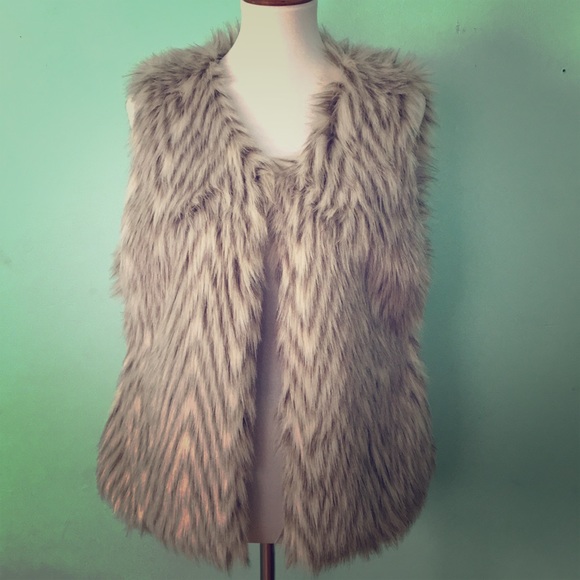 Say What? Jackets & Blazers - Faux fur vest